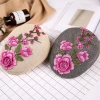 National trend beret women's summer embroidered flower sunshade breathable trendy hat, Chinese style square dance hat manufacturer wholesale Specification image